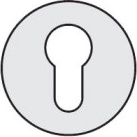 FF13.GL Накладка под цилиндр Rosetta FF13 графит COLOMBO AMA Colombo Design - Вид №2