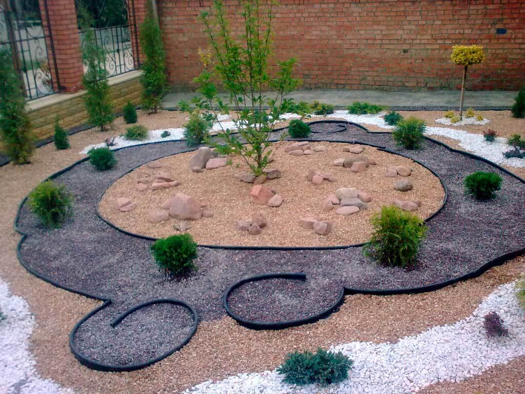 Садовый бордюр "Канта", чёрный ГеоПластБорд GPBST-46 - Вид №4