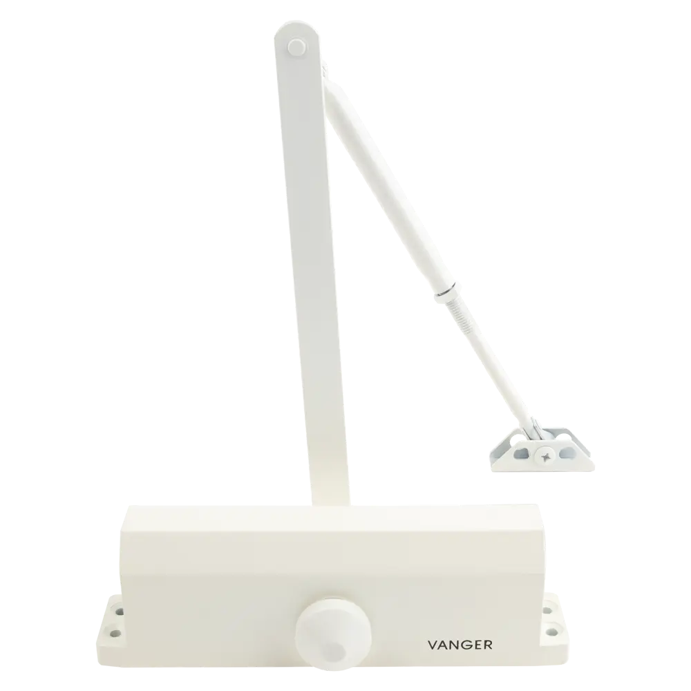 Доводчик дверной Vanger DC-180-W, 180 кг, металл, цвет белый STLM-2018277