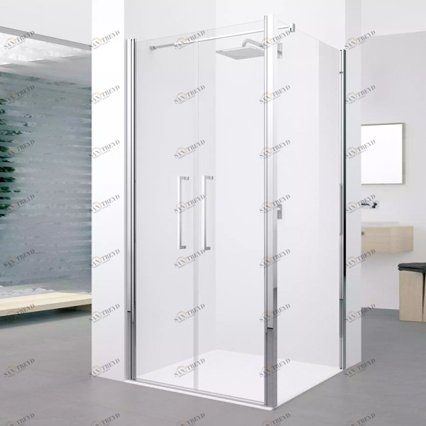 Душевой уголок 78x78 YOUNG 2.0 2B+F2B Novellini YOUNG 2.0 Y22B731KY2F2B751K