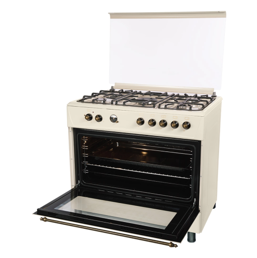 9016701 Комбинированная плита NORDFROST GE 9062 YR бежевый STDN-0019928 - Вид №3