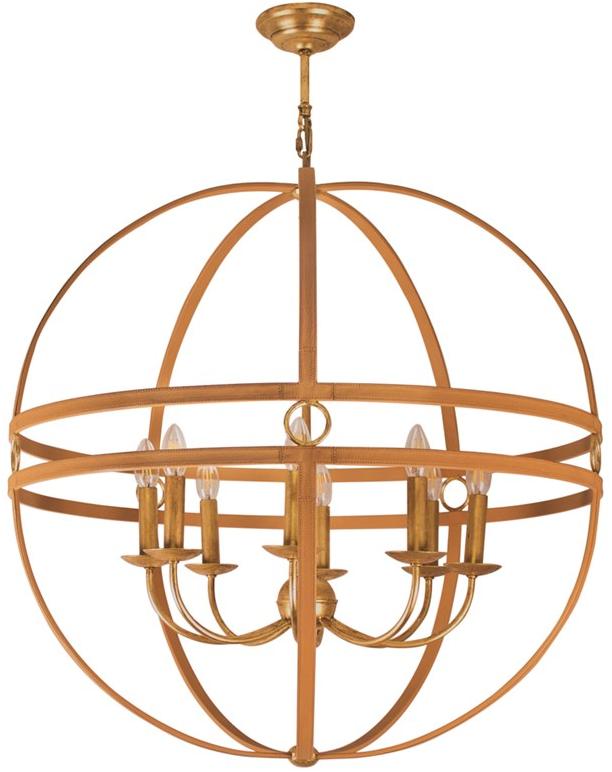 Abrissi Подвесной светильник из кожи Mondo sun-id-1484107 - Вид №1