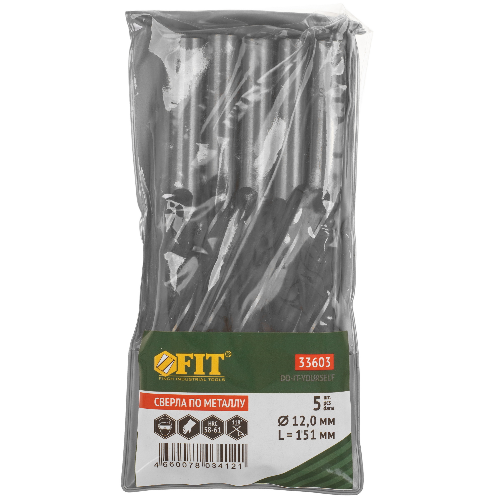 Набор сверл FIT 33603 9256413 STDN-0025055 - Вид №3