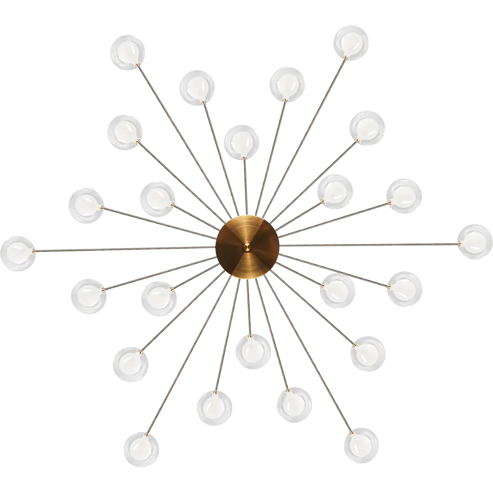 Люстра Freya Celebrity — 24-ламповое золотое освещение для просторных интерьеров 88241804 STLM-0932816 - Вид №3