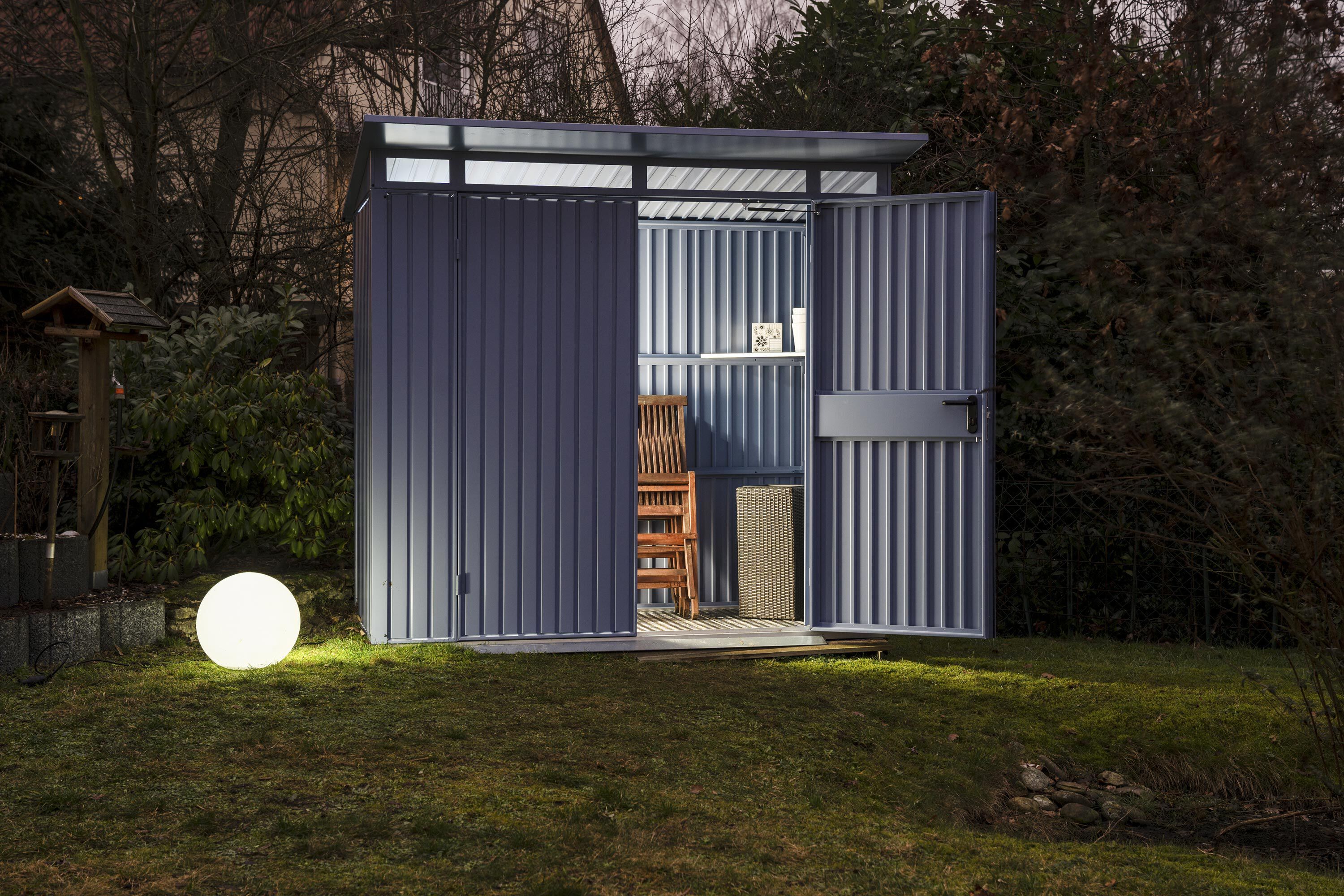 Садовый сарай из оцинкованного листового металла HÖRMANN ITALIA Берри ARCH-00024653