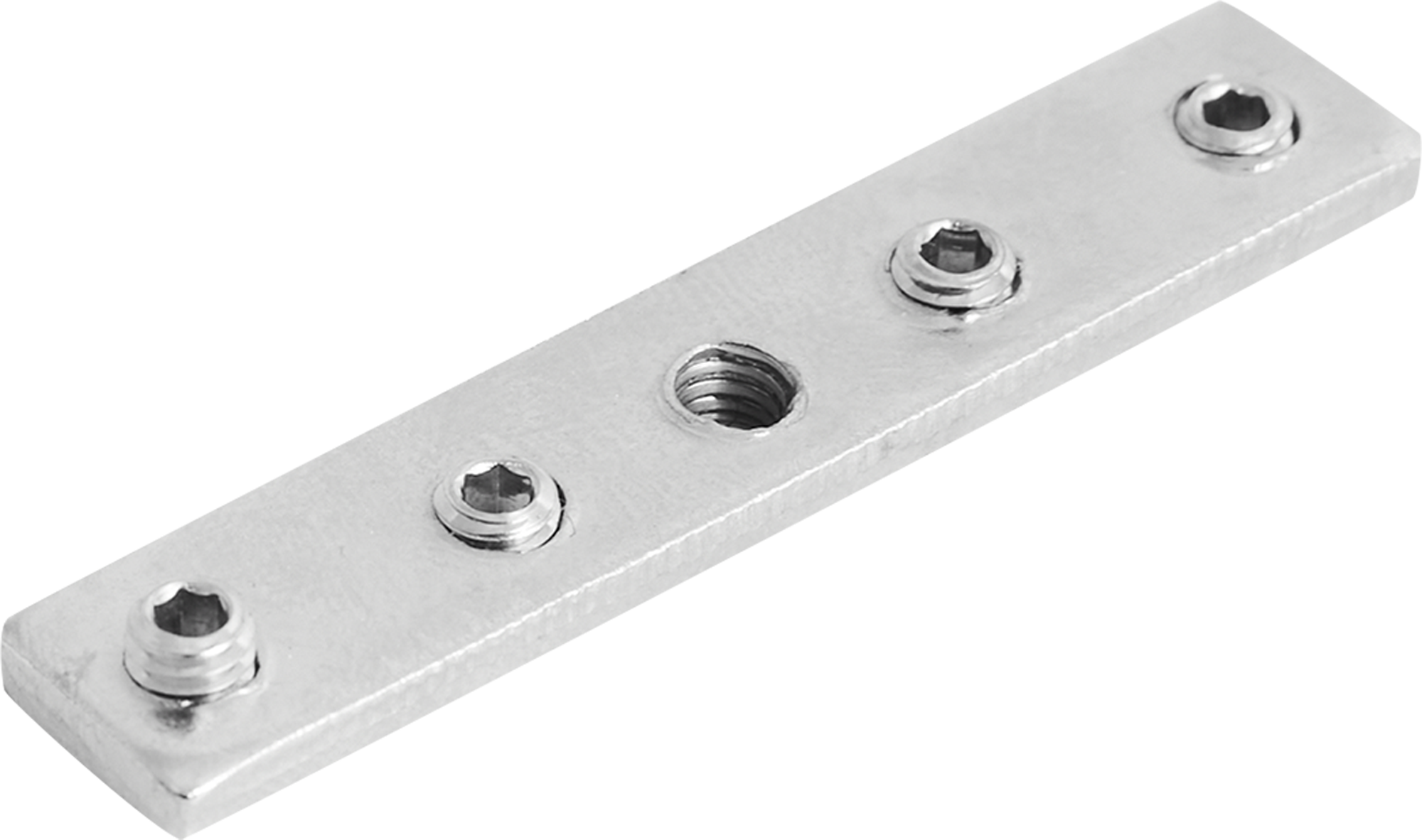 Соединитель для профиля INSPIRE STLM-0066755 - стальной крепёж матовый хром 86198786 