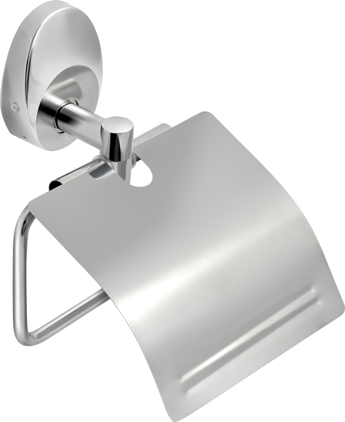 2512.004 Держатель для туалетной бумаги с крышкой Solinne 16052 нержав сталь PUFF 