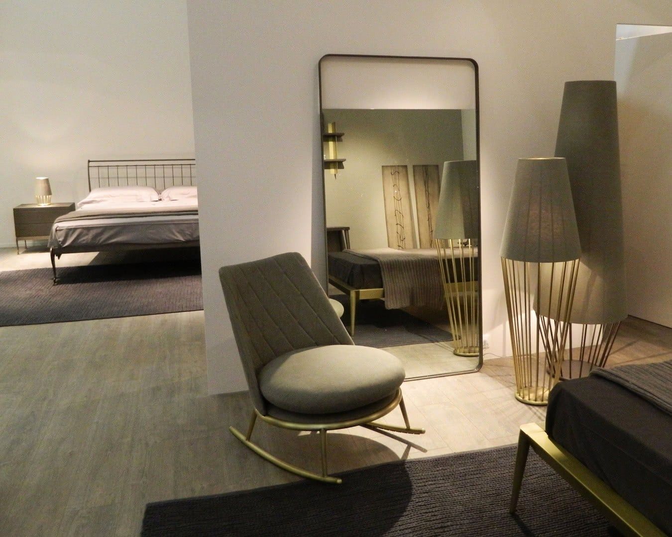 Кресло-качалка из ткани Cantori ARCH-00142248 - Вид №3