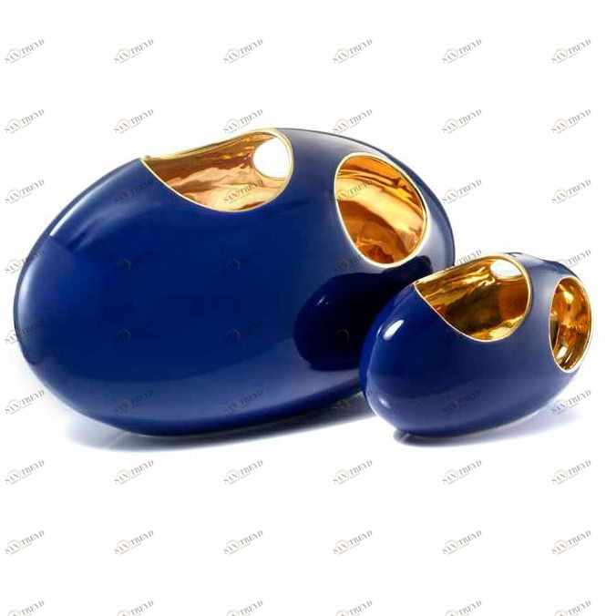 342/50 Коллекция PEBBLE ваза Crestani 46336