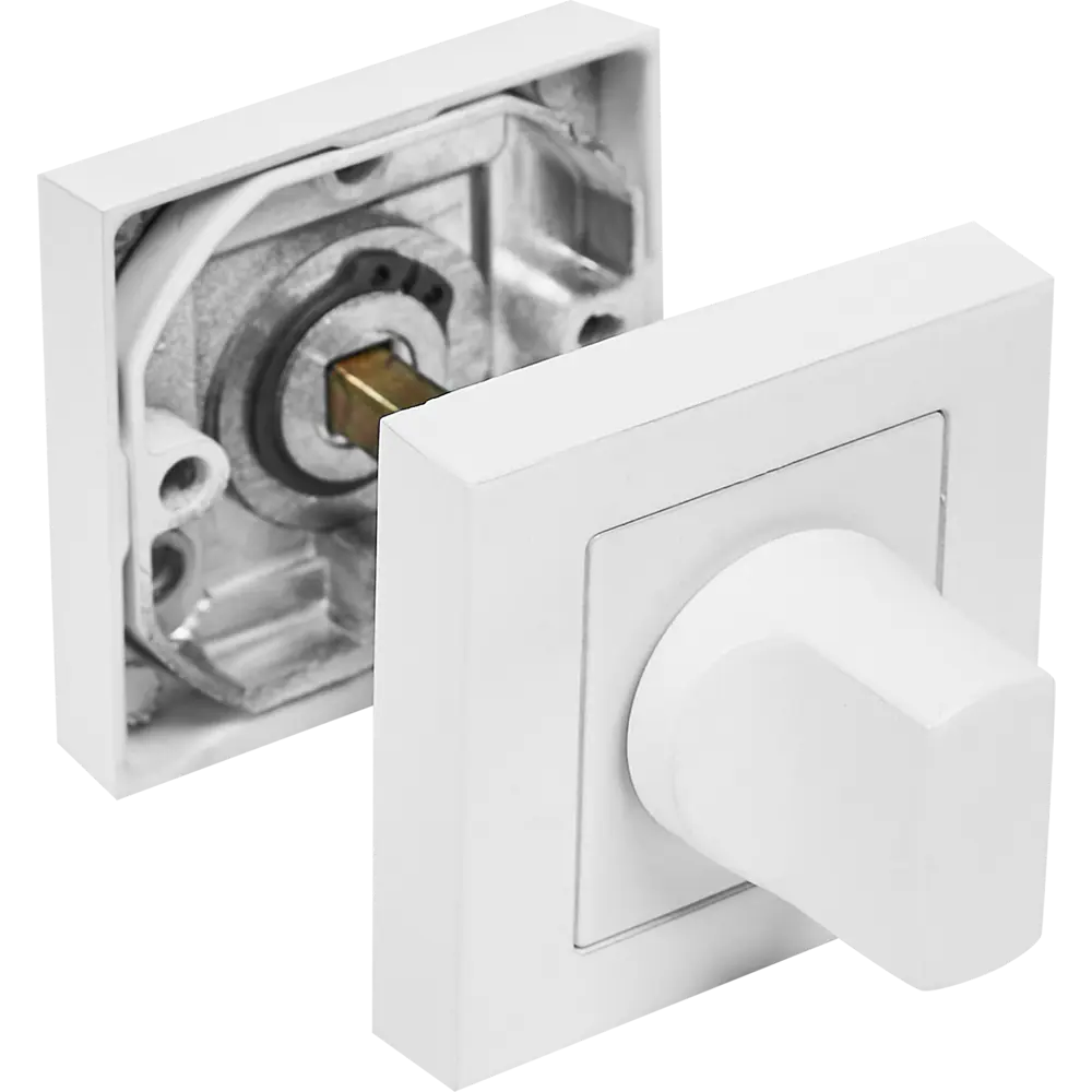 Фиксатор дверной PROFFERO белый матовый для замков и защелок 89348723 STLM-0899082 - Вид №1