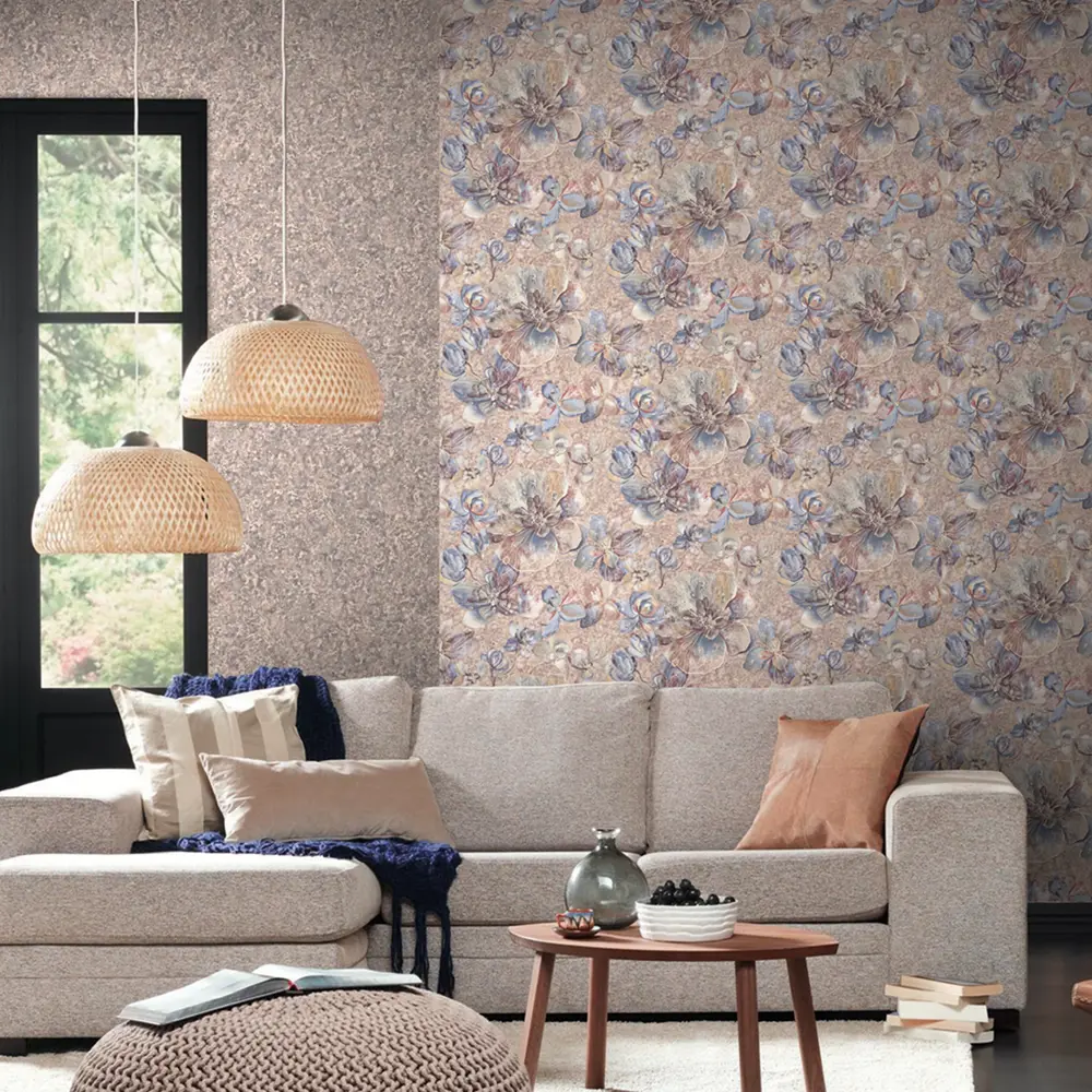 Обои флизелиновые Erismann Marseille коричневые 1.06 м 60179-04 STLM-2127496 - Вид №2