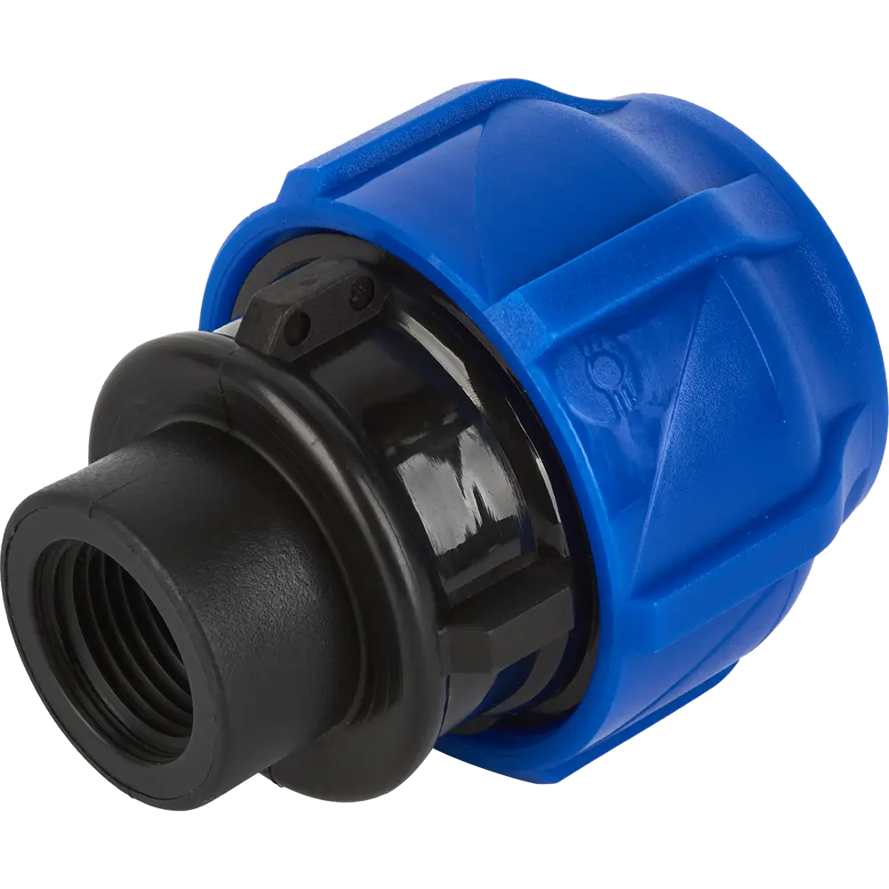 Муфта комбинированная ПНД Valfex 1/2"x32 мм ВР 121001232012 STLM-2042056 - Вид №1