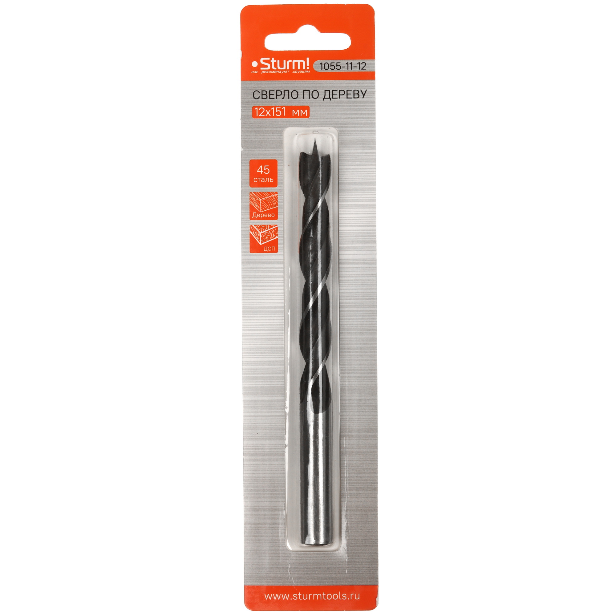 Сверло спиральное Sturm! 1055-11-12 9113175 STDN-0021666