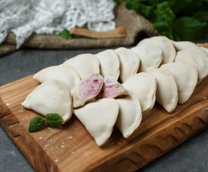 5775 Вареники с творогом и вишней Вкусляндия  - Вид №1