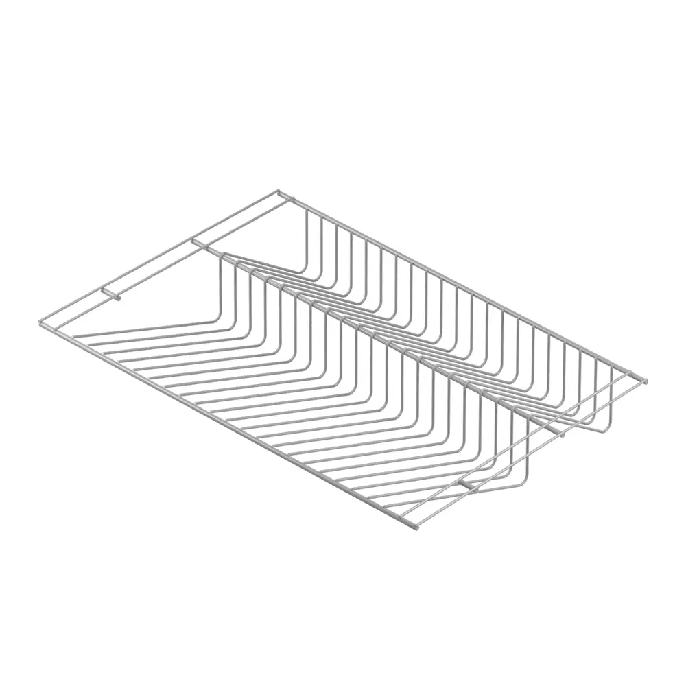 Полка для обуви Larvij 60.3x9.2x40.4 см сталь цвет алюминий 89370211 STLM-2158625 