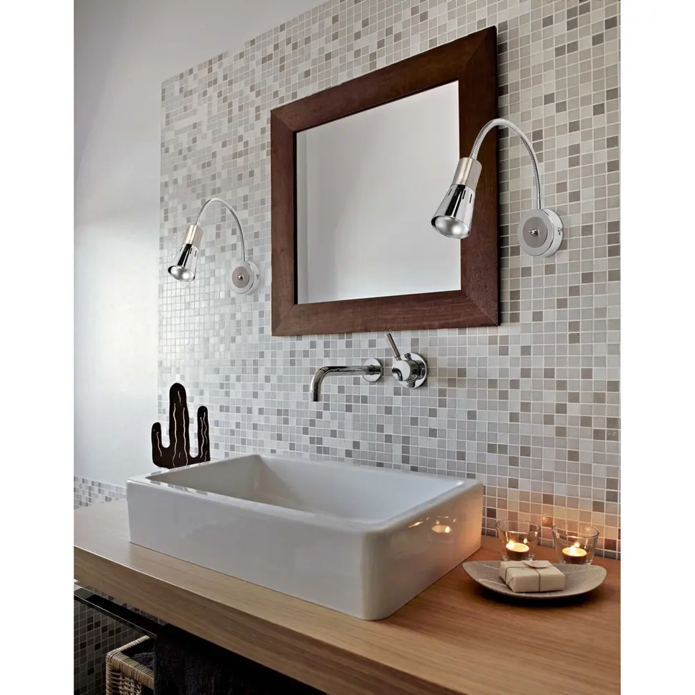 Спот Соло 1xE14х40 Вт, цвет хром Santreyd STLM-2136060 - Вид №2