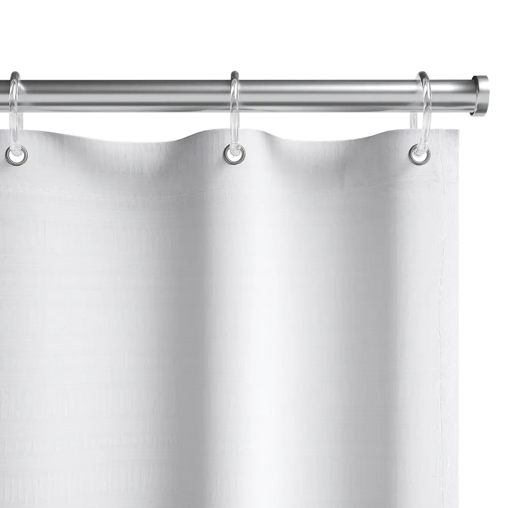 Штора для ванной Lemer Elit 180x200 см полиэстер цвет белый STLM-2139344 - Вид №2