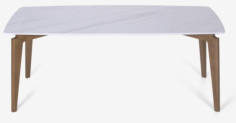 Anesis Прямоугольный обеденный стол из массива дерева  T149  - Вид №1