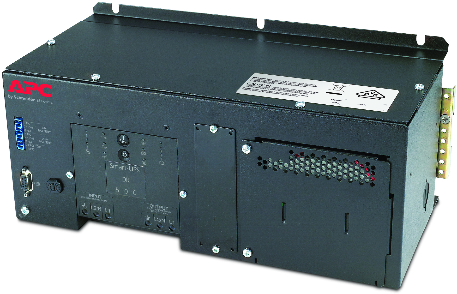 SUA500PDRI Ибп apc на din-рейку/монтажную плату, 500 ва, 220 в, без встроенной акб Schneider Electric 