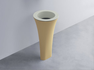 AMLA45-PM+AMPILT-BA+AMCOLT-CN Раковина Amedeo Tondo отдельностоящая cielo Enjoy + Amedeo