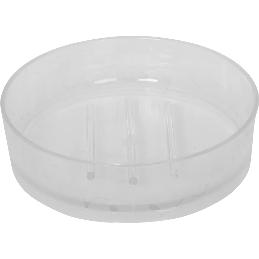 Мыльница настольная «Roundy» акрил цвет белый Santreyd STLM-2182017