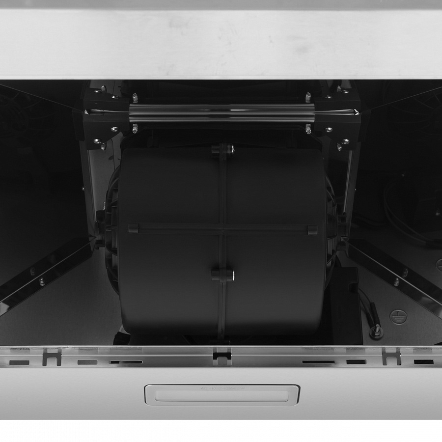 CORK 60 Inox Вытяжка cork 60 "нержавейка"/ тип:купольная, кнопочное управление, 620м3, площадь кухни до 20м2, 3 скорости, светодиодное освещение, в опции: угольный фильтр cf103t, нержавеющая сталь Maunfeld Santreyd  - Вид №11