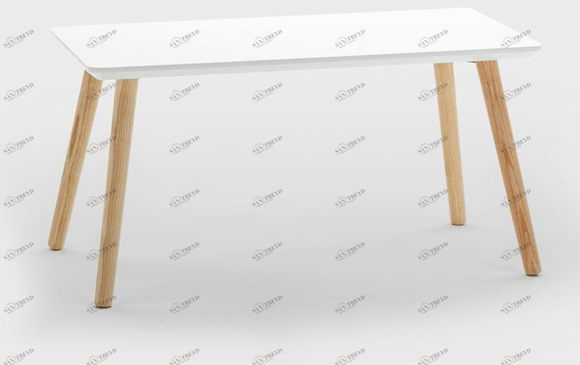 Viganò Низкий прямоугольный деревянный журнальный столик Milly sun-id-1512291