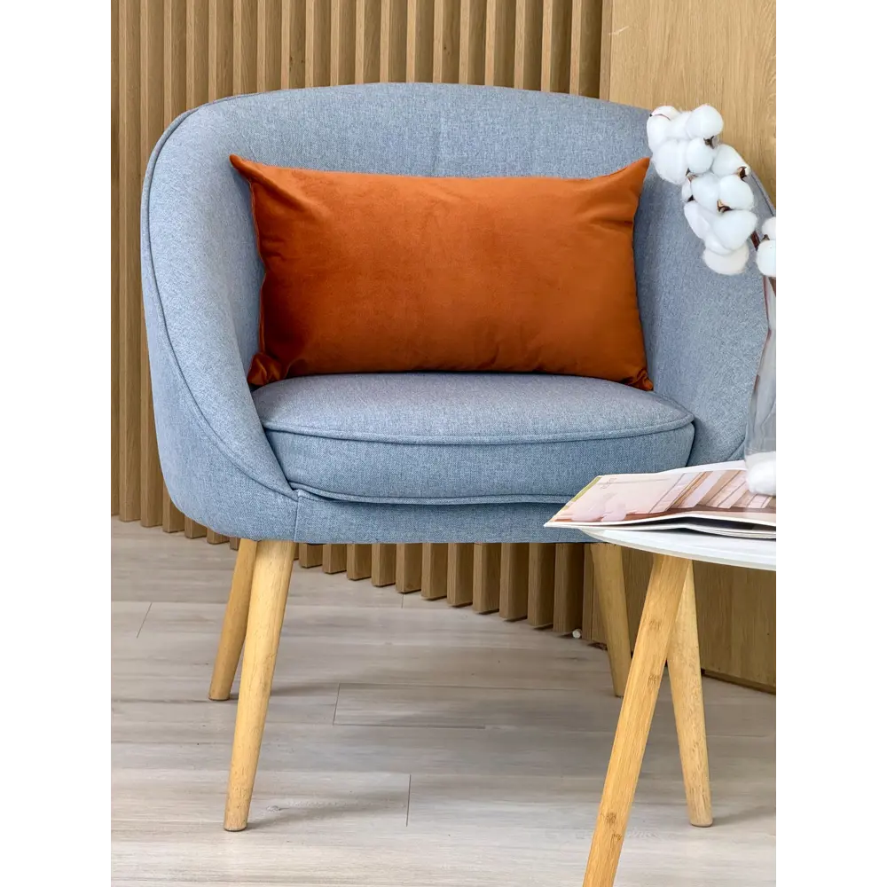 Подушка декоративная Linen Way 30x50 см бархат цвет терракот STLM-2208023 - Вид №3