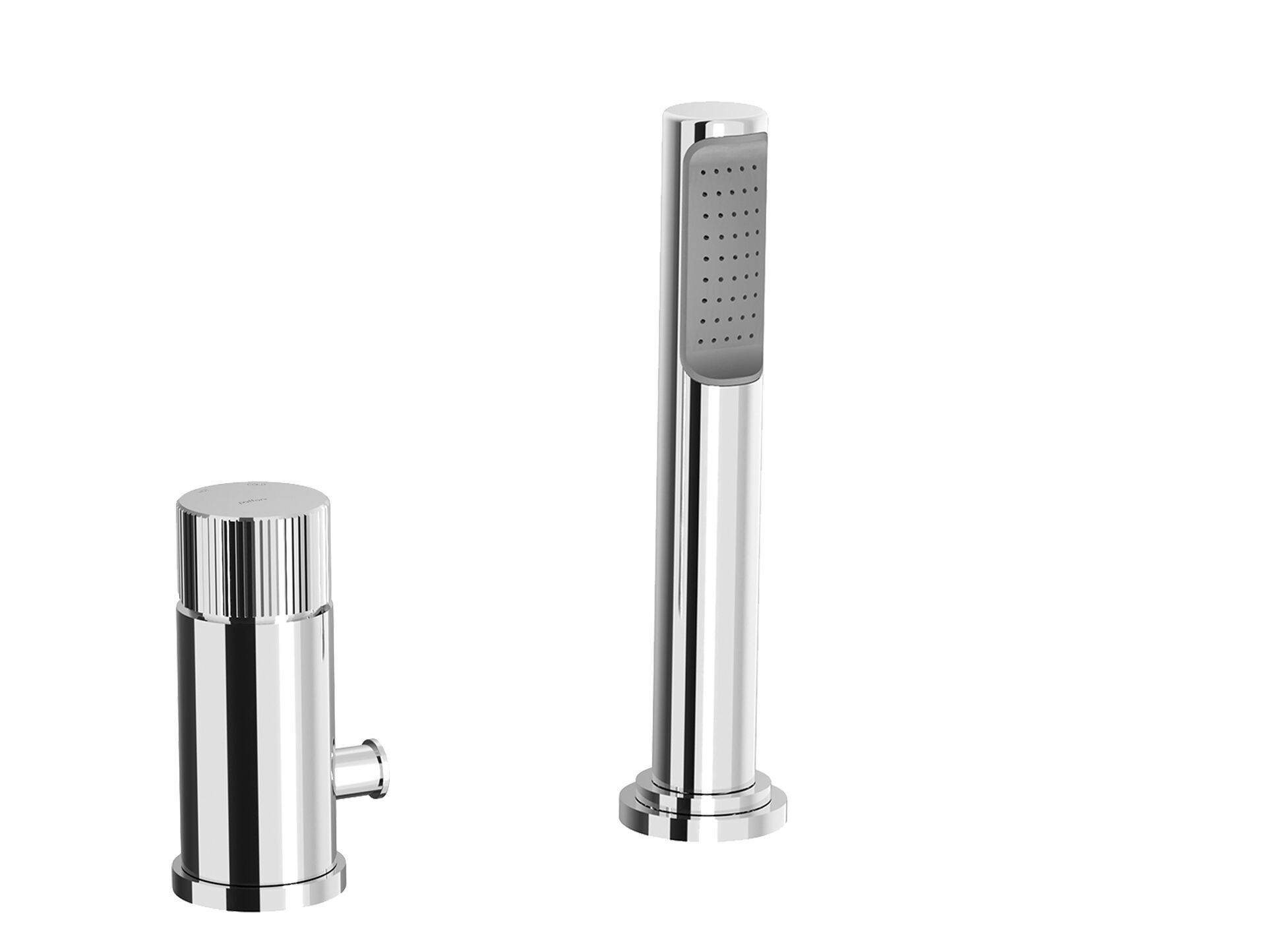 Смеситель для ванны с 2 отверстиями и ручным душем RUBINETTERIA PAFFONI Jo ARCH-00127585 - Вид №1