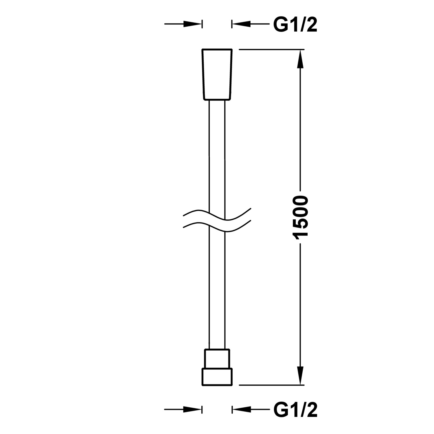 Сатинировочный шланг-913460915 НМ TRES RICAMBI 913460915NM - Вид №1