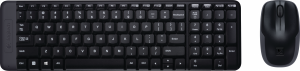 920-003169 Keyboard+mouse wireless desktop mk220 (usb, fm, keyboard:2xaaa, mouse:optical, 1000dpi, 3btn+roll, 1xaa) retail Logitech