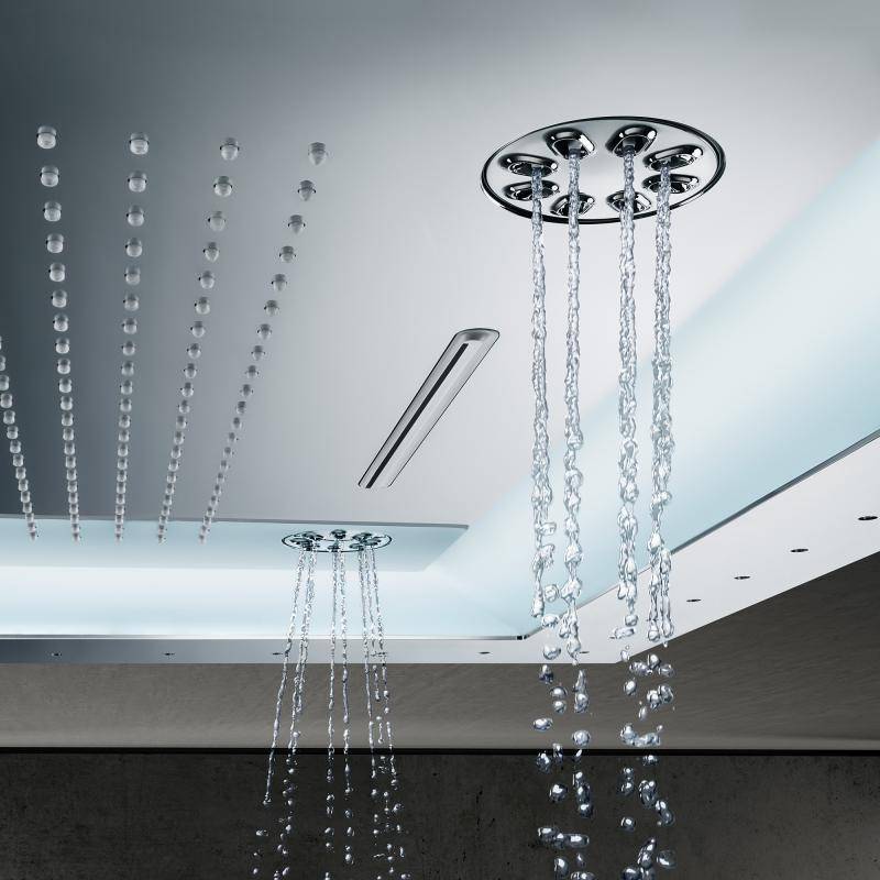 Потолочный душ GROHE AquaSymphony с 6+ режимами струи и подсветкой, хром (26373001) - Вид №11