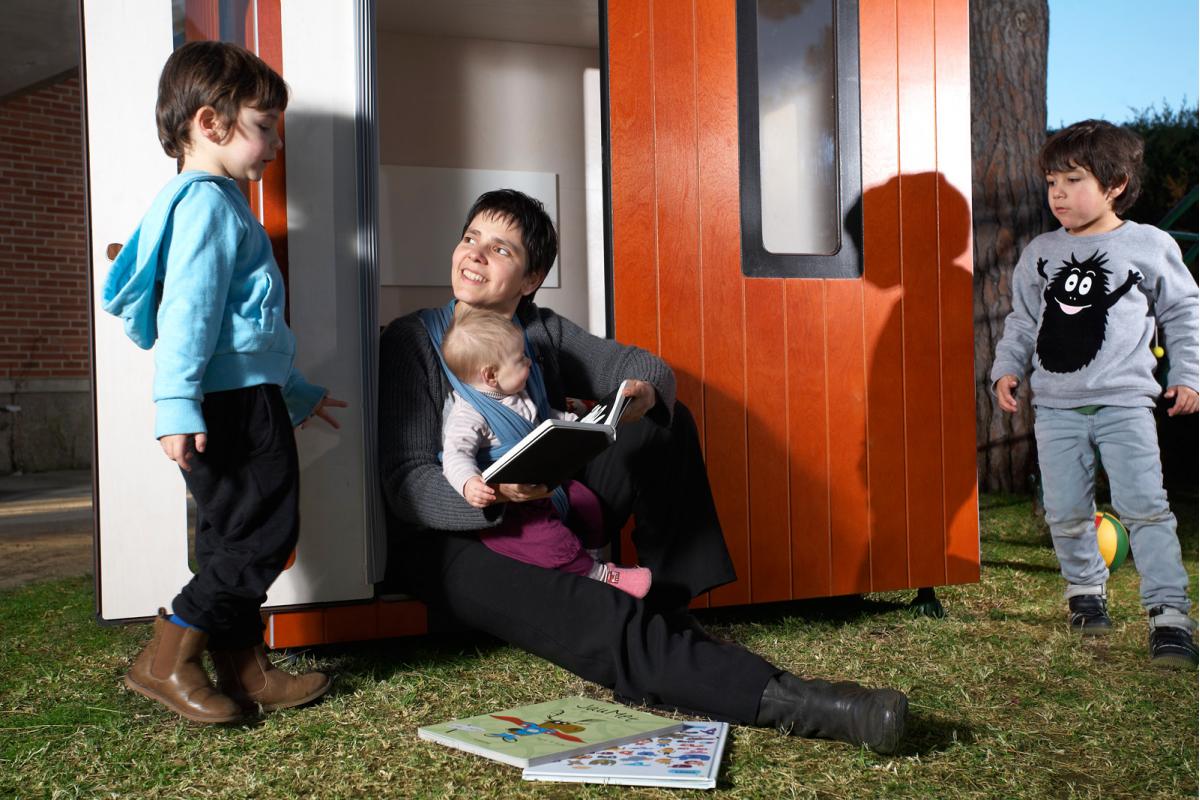 001190 Детский домик Хобикен Джуниор SmartPlayhouse Hobbiken Santreyd  - Вид №5