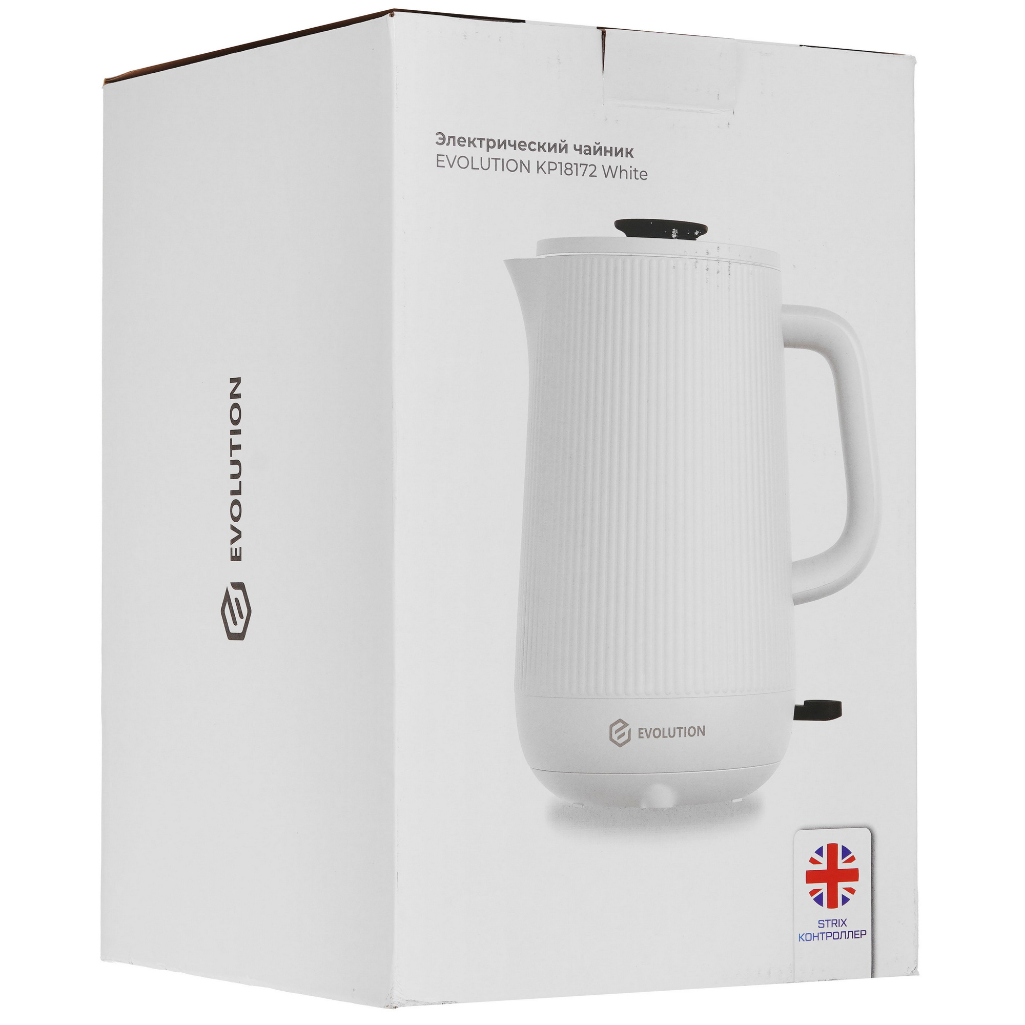 9207811 Электрочайник EVOLUTION KP18172 белый STDN-0130895 - Вид №6