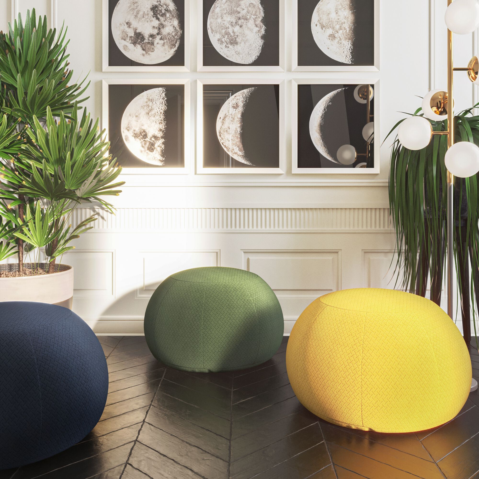 Ткань сад мешок пуф Joyf Beanbags ARCH-00013686 - Вид №4