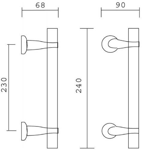 Pasini Ручка из латуни  0411  - Вид №5
