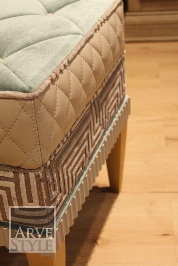 Arvestyle Пуф из квадратной ткани с обивкой Tiffany As-1813 - Вид №4