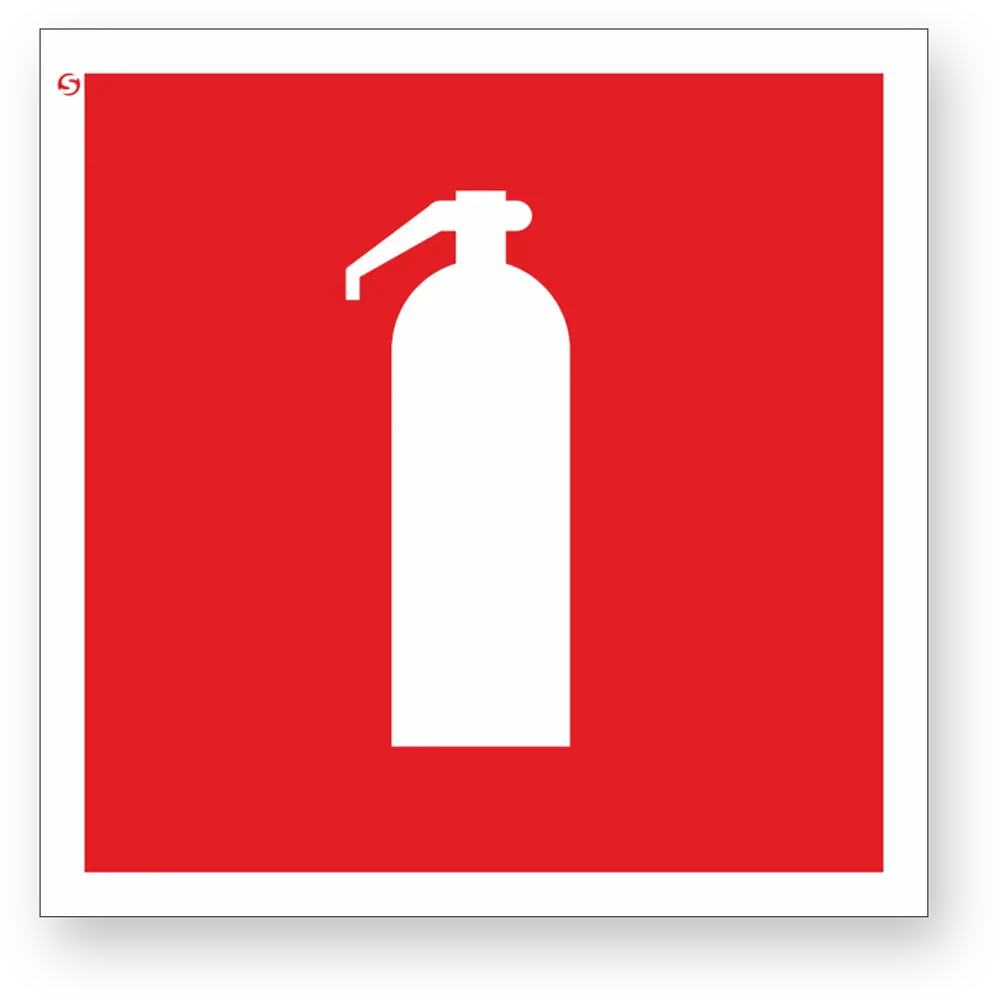 Знак Огнетушитель 10x10 мм Santreyd STLM-2131307