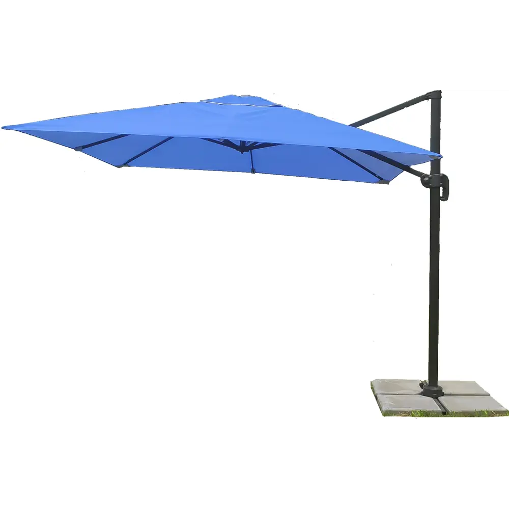 Зонт 3х3 м консольный алюминиевый с опорой Santreyd 5 STLM-2156490