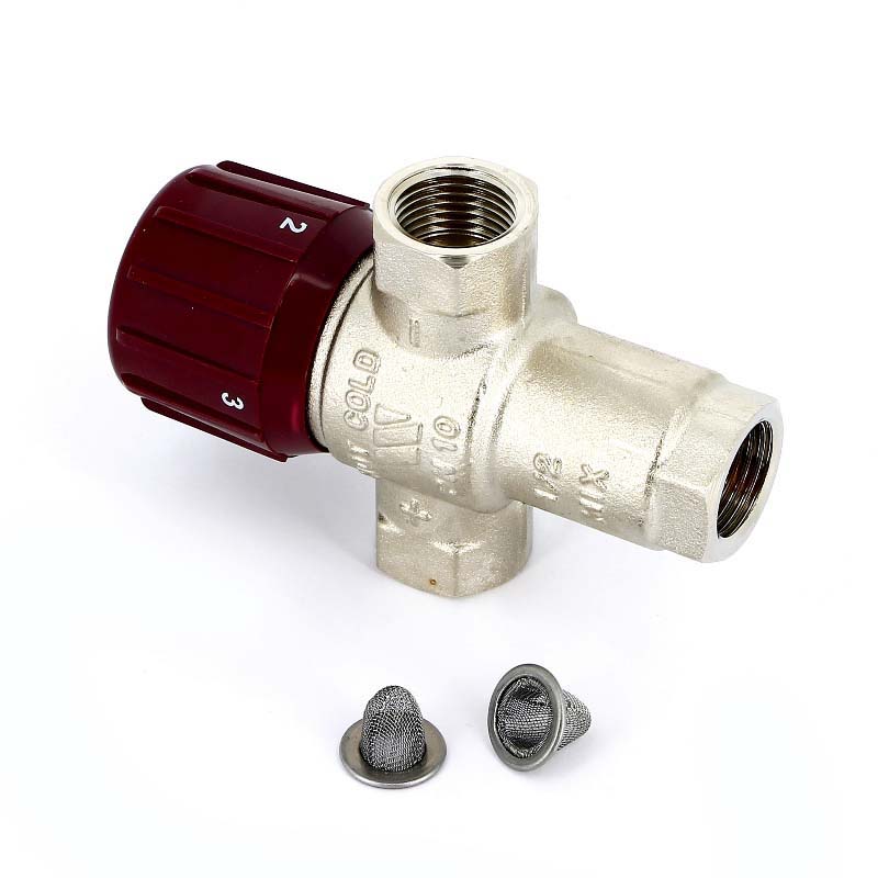 Термосмеситель WATTS AQUAMIX 62C диапазон 42-60˚C 1/2" В 10022122 - Вид №1