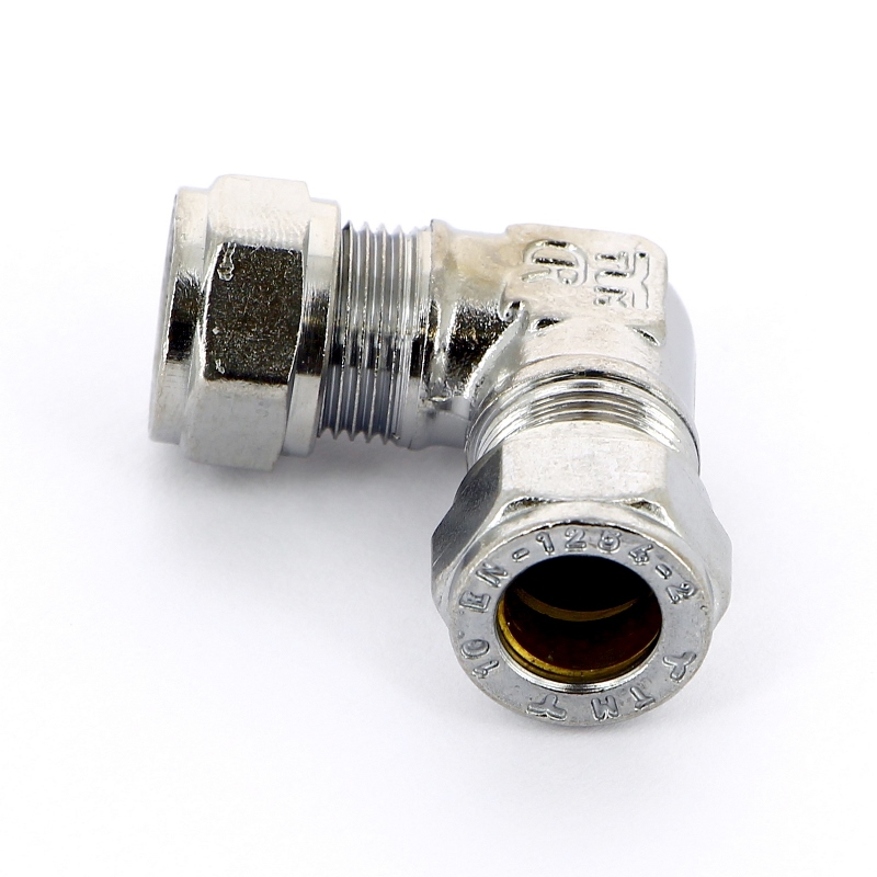 Угол обжим хромированный TIEMME 10 1130037 - Вид №1