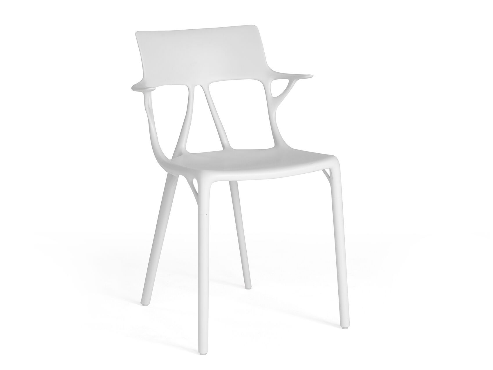 Стул из переработанного инженерного пластика с подлокотниками Kartell A. I ARCH-00030054 - Вид №65