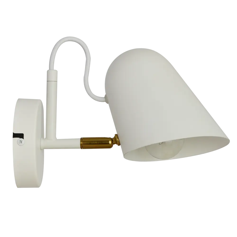 Светильник бра настенный KREAFORTA Sarro цвет белый STLM-2105602 - Вид №6