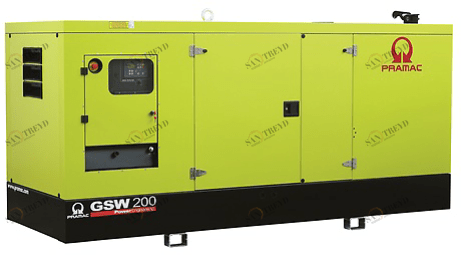 Дизельный генератор Pramac GSW200P в кожухе sun-id-1034145