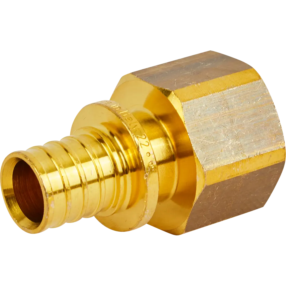 Переходник STOUT 20х3/4" для трубопроводов из латуни 82197787 STLM-0021695