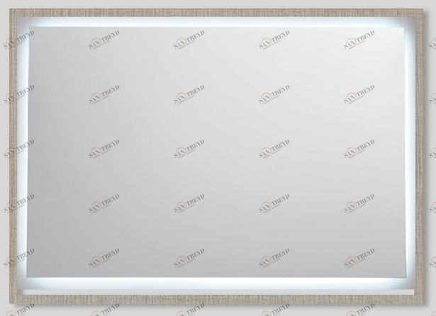 FIT INTERIORS Прямоугольное настенное зеркало со встроенной подсветкой sun-id-1375047