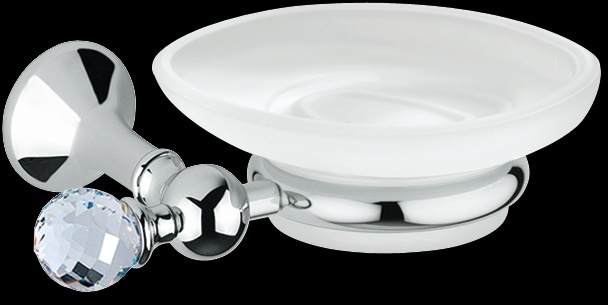 FS123 Мыльница в ванную, подвесная, из матового стекла bagno&associati FOLIE