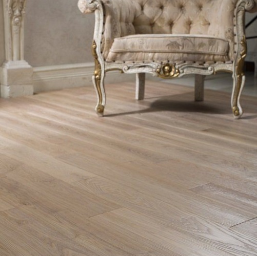 Массивная доска Ashton Виборг Ясень Натур с брашью (Текстурированная) 910х125 мм 1000300009 - Вид №1