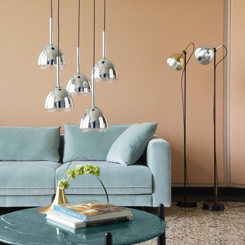 Ligne Roset Регулируемый светодиодный торшер из латуни Brass bell 10072830 - Вид №2