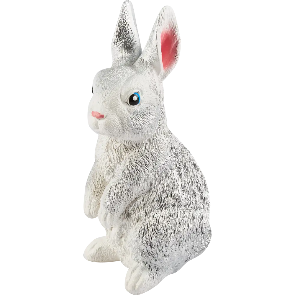 Копилка Зайчик серебряная гипс Santreyd STLM-2102462 - Вид №1